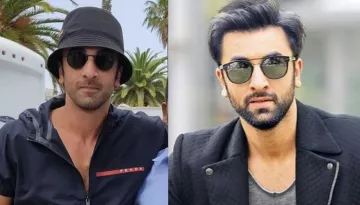 Ranbir Kapoor Looks Dashing In A Black Leather Sweatshirt From Prada Worth Rs. 1 Lakh