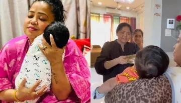 Bharti Singh's Son, Golla Visits His 'Nani' House For The First Time, Receives Grand Welcome [Video]