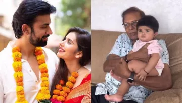 Amid Charu Asopa-Rajeev Sen's Divorce Rumours, Her 'Sasur Ji' Visits Home To Meet Grandchild, Ziana