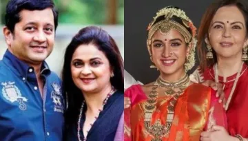 Dhirubhai Ambani's Daughter, Dipti Salgaoncar Poses With Radhika Merchant On Her 'Arangetram'