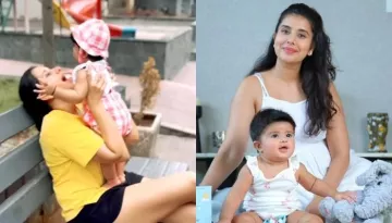 Charu Asopa's Daughter, Ziana Celebrates 8-Month B'day At 'Nanu's House, Receives Lots Of Pampering