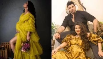 New Mom, Kratika Sengar Shares FIRST Picture With Her Baby Girl, Devika, Gives A Peck On Her Cheeks