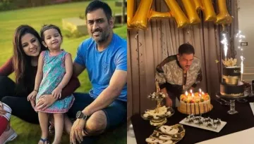 MS Dhoni's 41st B'day: Wife, Sakshi Dhoni Shares A Video From The Midnight Bash With Friends In UK
