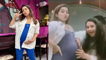 Mommy-To-Be, Vinny Arora Dances Her Heart Out With GF Who Was Playing 'Tabla' On Her Baby Bump