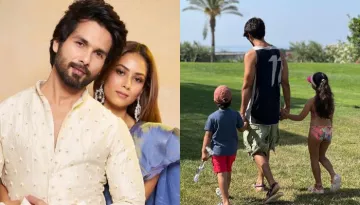 Mira Rajput Hides Daughter, Misha's Face In European Trip, Hubby Shahid Kapoor Climbs Net With Kids