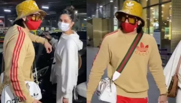 Ranveer Singh Gets Trolled For Carrying A Sling Bag, Netizens Say, 'Gents B Handbag Carry Karte Hai'