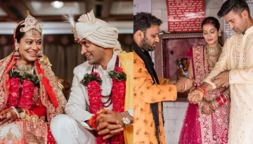 Payal Rohatgi's 'Pagphera': Flaunts 'Sindoor' And Visit Mahadev Temple, Taj Mahal With Sangram Singh