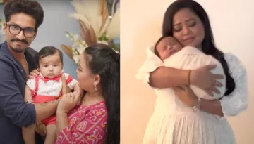 Bharti Singh And Haarsh Limbachiyaa Finally Reveal Their Son's Face, Says 'Gola Ki Mooh Dikhayi'