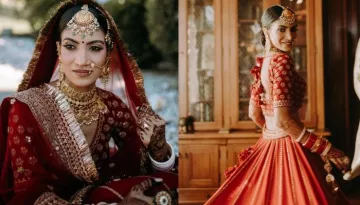 Sikh Bride Wore Sabyasachi Lehenga For Wedding, Dons A Pink-Hued Manish Malhotra Outfit For Mehendi