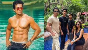 Sonu Sood Climbs Trees As He Enjoys Soothing Tropical Vacation With Wife, Sonali And Kids In Bangkok