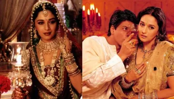Madhuri Dixit Had Worn 10 Kg Mirror-Work Lehenga Designed By Abu Jani Sandeep Khosla In 'Devdas'