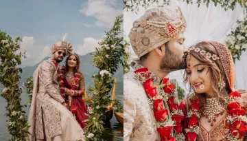 Anila Kharbanda Got Married To Pratik Garg In Kashmir, Actress Makes Bridal Entry In A Shikara Boat