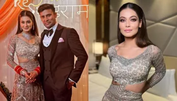 Payal Rohatgi-Sangram Singh's Reception: She Dazzles In A Shimmery Gown With Cut-Out Detailing