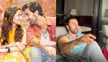 Mom-To-Be, Alia Bhatt Listens To 'Kesariya', Enjoys Rain With Ranbir Kapoor At Their Balcony [Video]