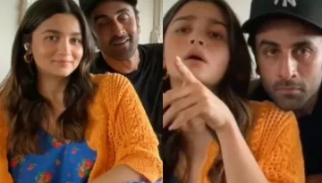 Alia Bhatt And Ranbir Kapoor Look Adorable During Song Promotions, Mommy-To-Be Flaunts Her Baby Bump