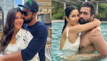 Katrina Kaif Romantically Looks At Hubby Vicky Kaushal As They Twin For Her Birthday In The Maldives