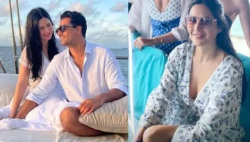 Katrina Kaif Sets Comfy Beach Fashion Goals In A White Cotton Printed Maxi Dress Worth Rs. 23,585