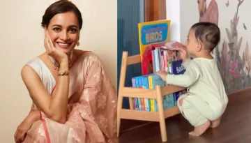 Dia Mirza Shares A Cute Video Of Her Son, Avyaan, It Proves He Is Already A Book Lover