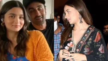 Mommy-To-Be, Alia Bhatt Flaunts Her Baby Bump In A Floral 'Sharara' Post Her Trailer Launch Event