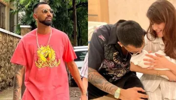 Krunal Pandya Shares An Adorable Picture With His Newborn Baby And Wife, Pankhuri, Pens A Note