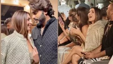 Malaika Arora Cheers For Beau, Arjun Kapoor As He Walks The Ramp, Records Her 'Mister Handsome'