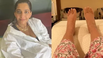 Mom-To-Be Sonam Kapoor Ahuja Shares A Picture Of Swollen Feet, Says, 'Pregnancy Is Not Pretty'