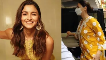 Mom-To-Be, Alia Bhatt Hides Baby Bump In A Sunshine Yellow 'Kurta', Flaunts Pregnancy Glow [Video]
