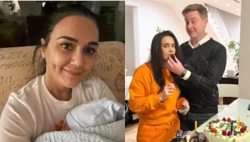 Mommy-Of-Two, Preity Zinta Takes A Day Off From Baby Duties, Enjoys Lunch Date With Hubby, Gene