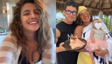 New Mom, Priyanka Chopra Shares A Cutesy Family Photo By The Pool, Daughter, Malti Steals The Show