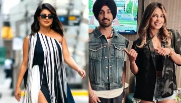 Priyanka Chopra Pairs A Shirt Worth Rs. 1.5 Lakhs With Rs. 43K Worth Boots At Diljit's Concert In LA
