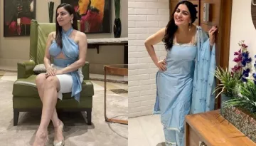 Shraddha Arya Shares Beautiful Glimpses Of Her New House, Flaunts Her Unique Wooden Nameplate