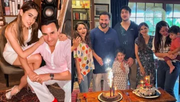 Saif Ali Khan Celebrates 52nd B'day With Second Wife, Kareena Kapoor, His Daughter, Sara Misses Him