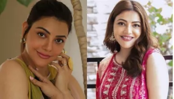 Kajal Aggarwal Amps Her Fashion Game In A Beautiful Sharara Suit By Anita Dongre Worth Rs. 1.2 Lakhs