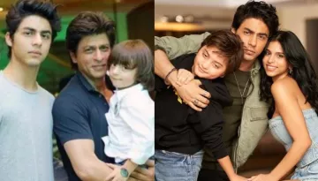 Shah Rukh Khan Gives An Unmissable Reaction To Aryan's Pictures With His Siblings, Suhana And AbRam