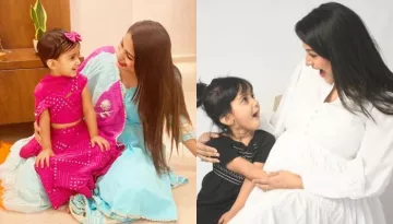 Rucha Hasabnis AKA 'Raashi Ben' Shares Pics From Her Maternity Shoot, Cradles Her Baby Bump Cutely