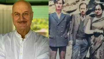 Anupam Kher Shares An Old Picture, Reveals The Song His Father Used To Sing After A Drink