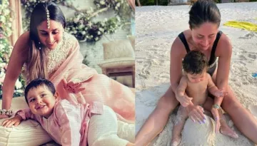 Kareena Kapoor Khan's 18-Month-Old Jehangir Shows Tantrums To Mommy, Refuses To Hold Her Hand