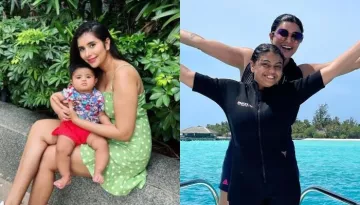 Charu Asopa Shares A Cutesy Photo Of Sushmita Sen's Daughter, Alisah Feeding Milk To Sissy, Ziana