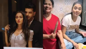 Tejasswi Prakash Gorges On Food Cooked By BF, Karan Kundrra's Mom, Scolds Him In The Sweetest Way