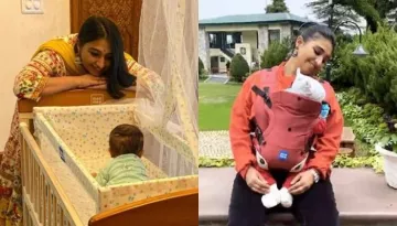 Mohena Kumari Singh Twins With Her Baby Boy, Ayaansh As She Took Him On His 1st Hike And Vacation