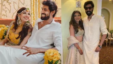 Rana Daggubati's Wife, Miheeka Dons A Coconut Lehenga Worth Rs. 3 Lakhs For Kunal-Arpita's Wedding