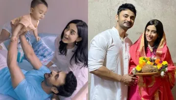 RJ Anmol-Amrita Rao's Revisit To Ganesh Temple In Kajrat Has A Link To Baby Boy, Veer And A 'Mannat'