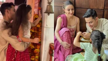 Soha Ali Khan's Daughter Inaaya Naumi Kemmu Celebrates Ganesh Chaturthi, Stuns In Red 'Ghagra Choli'