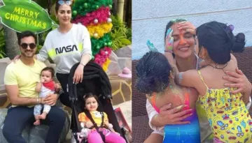 Esha Deol's Daughters, Radhya-Miraya Wear Cute Butterfly Hairbands As They Celebrate Ganesh 'Puja'