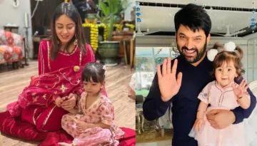 Mahhi Vij's Daughter Tara Unites With Kapil Sharma's Baby, Anayra At Ganesh 'Puja', Enjoy 'Modak'