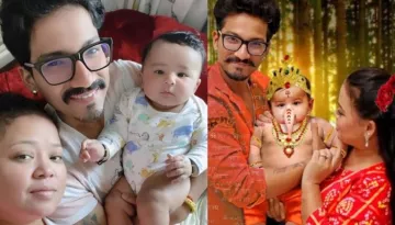 Bharti Singh-Haarsh Limbachiyaa's Son, Laksh Is Seen Having A Cute Conversation With Ganpati Bappa