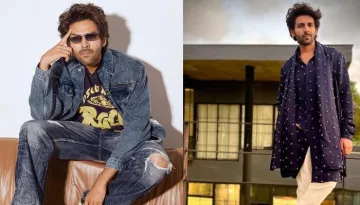 Kartik Aaryan Seeks Ganpati's Blessings Before 'Satya Prem Ki Katha' Shoot, Actor's Home Won Hearts