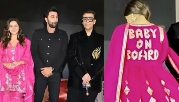 Alia Bhatt Flaunts 'Baby On Board' Attire, KJo Is Trolled For Using Her To-Be-Born-Baby In Promotion