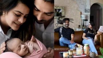 Inside Aparshakti Khurana-Aakriti Ahuja's Artistic Home Which Is Named After Their Baby Girl, Arzoie