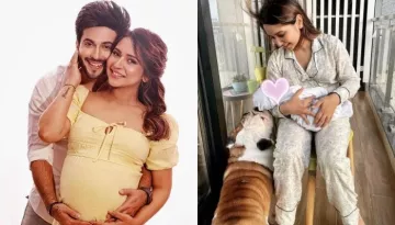 New Mom, Vinny Arora Dhoopar Poses Goofily With Her Newborn, Zayn In Unseen Photo From The Hospital